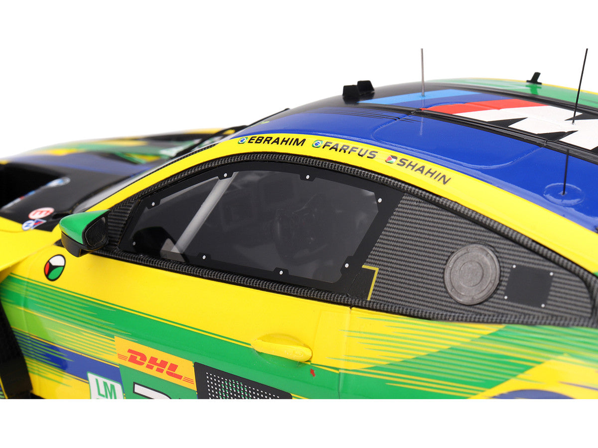 BMW M4 GT3 EVO #31 Pedro Ebrahim - Augusto Farfus - Yasser Shahin "The Bend Team WRT" WEC "6 Hours of Sao Paulo" (2025) 1/18 Model Car by Top Speed-1