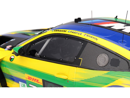 BMW M4 GT3 EVO #31 Pedro Ebrahim - Augusto Farfus - Yasser Shahin "The Bend Team WRT" WEC "6 Hours of Sao Paulo" (2025) 1/18 Model Car by Top Speed-1