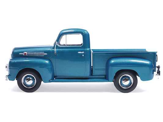 1952 Ford F1 Pickup Truck Blue Metallic 1/24 Diecast Model by IXO Models by IXO