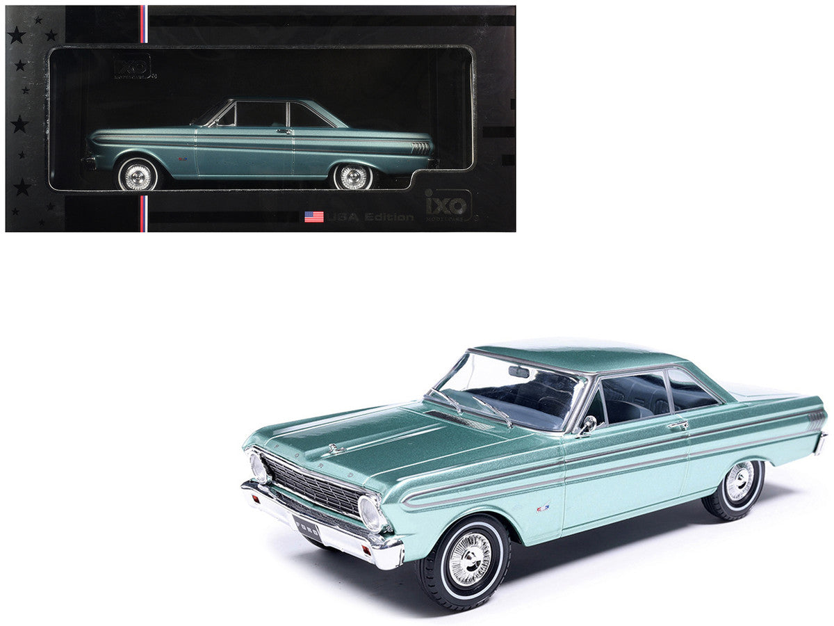 1964 Ford Falcon Dynasty Green Metallic 1/24 Diecast Model by IXO Models by IXO
