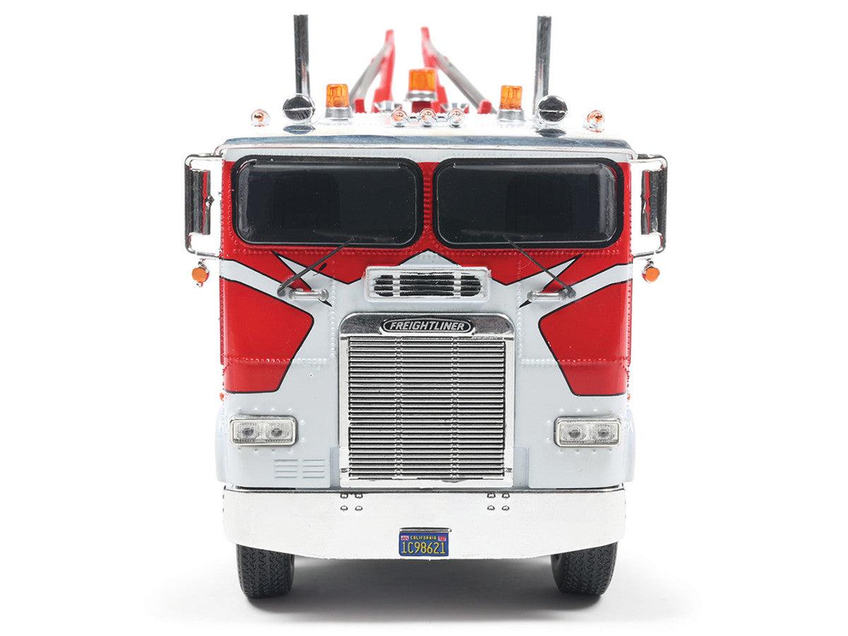 1987 Freightliner FLA Tow Truck Red and White 1/43 Diecast Model by IXO Models by IXO