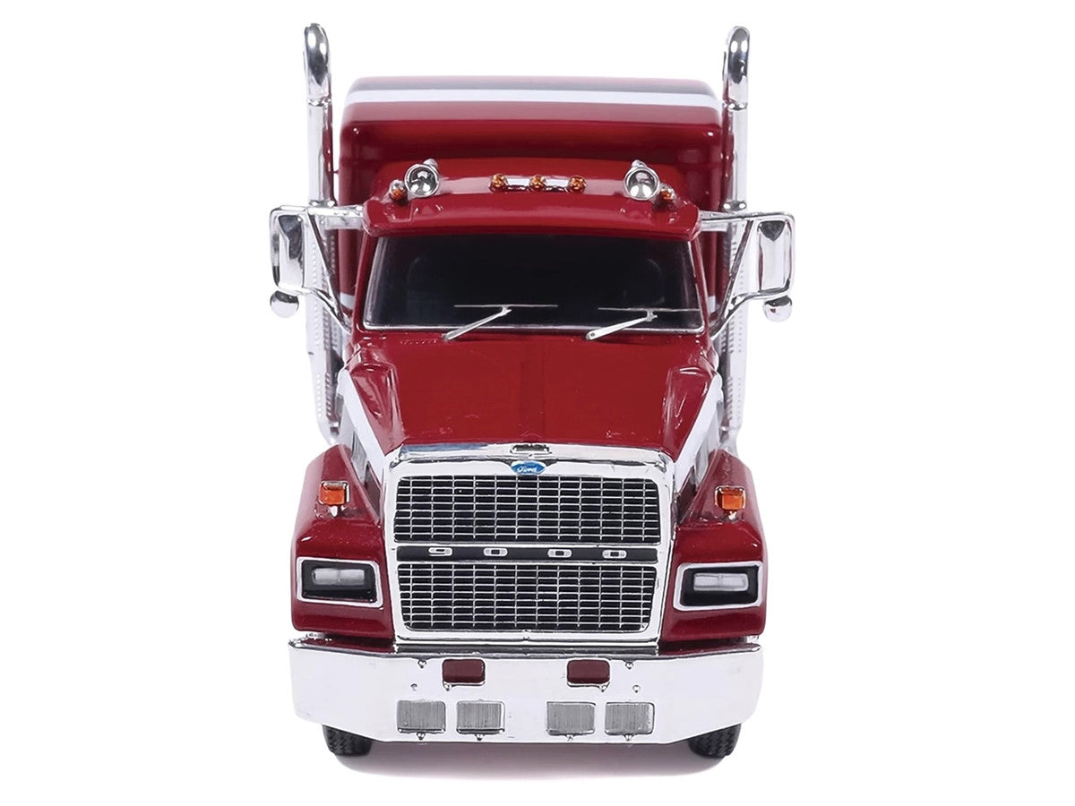 1978 Ford LTL-9000 Truck Tractor Red Metallic with Stripes 1/64 Diecast Model Car by IXO Models-3