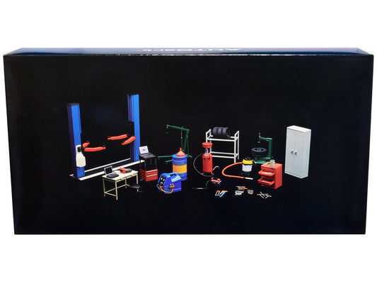 Garage Kit Set (Version 2) for 1/18 scale models by Autoart by Autoart