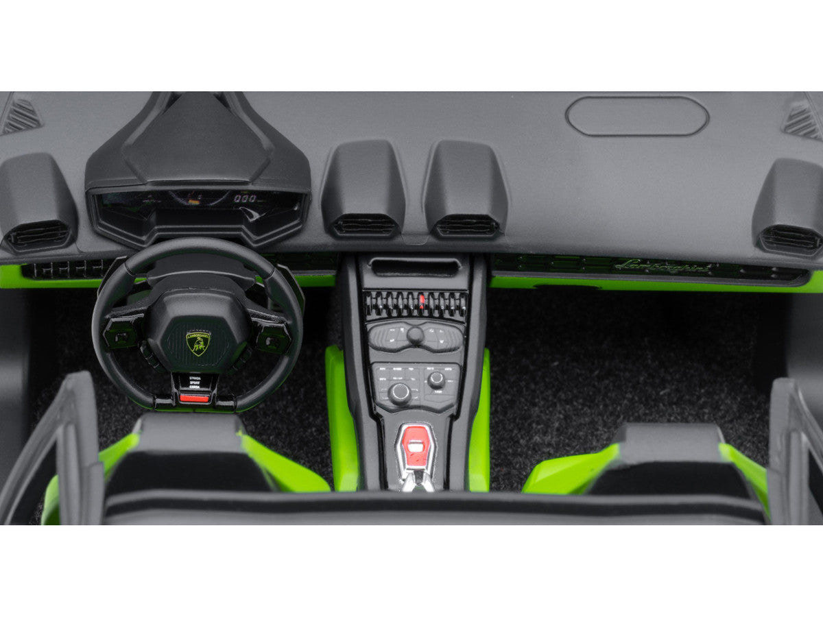 Lamborghini Huracan GT "LB-Silhouette Works" Pearl Green Metallic with Black Top 1/18 Model Car by Autoart by Autoart