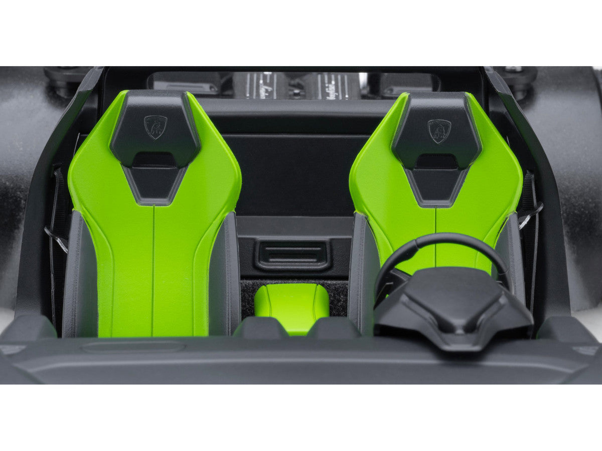 Lamborghini Huracan GT "LB-Silhouette Works" Pearl Green Metallic with Black Top 1/18 Model Car by Autoart by Autoart