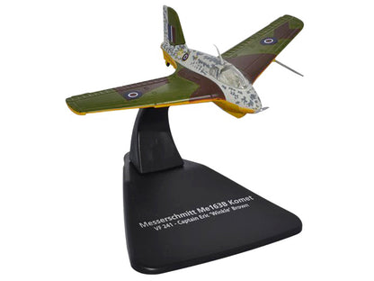 Messerschmitt Me 163B Komet Rocket Plane VF 241 Captain Eric 'Winkle' Brown "Oxford Aviation" Series 1/72 Diecast Model Airplane by Oxford Diecast by Oxford Diecast