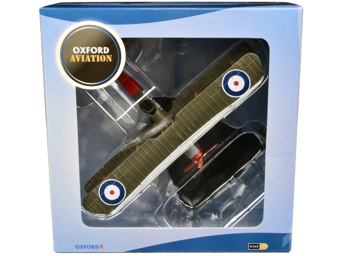 De Havilland DH4 Bomber Plane "5 Squadron Royal Naval Air Service" (1918) "Oxford Aviation" Series 1/72 Diecast Model Airplane by Oxford Diecast by Oxford Diecast