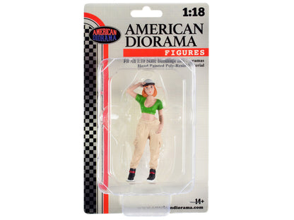"Hip Hop Girls" Figure 1 for 1/18 Scale Models by American Diorama by American Diorama