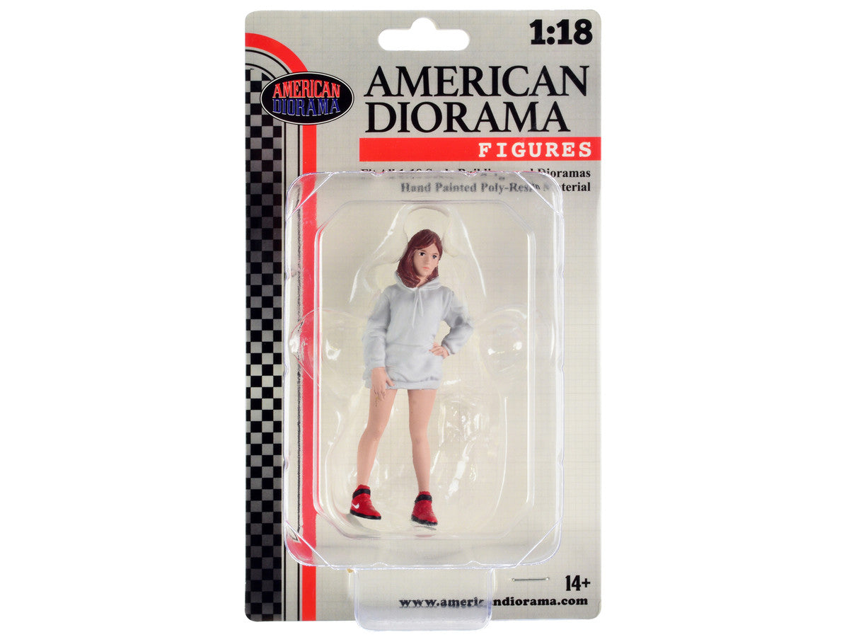 "Hip Hop Girls" Figure 2 for 1/18 Scale Models by American Diorama by American Diorama