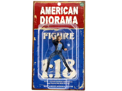 Biker Angel Figure for 1/18 Scale Models by American Diorama by American Diorama