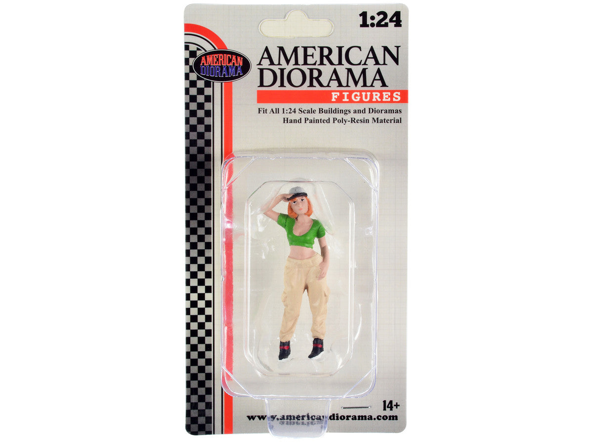 "Hip Hop Girls" Figure 1 for 1/24 Scale Models by American Diorama by American Diorama