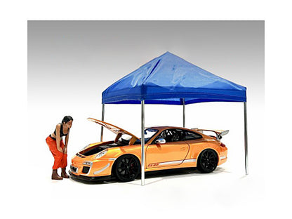 "Hip Hop Girls" 4 Piece Figure Set for 1/18 Scale Models by American Diorama by American Diorama