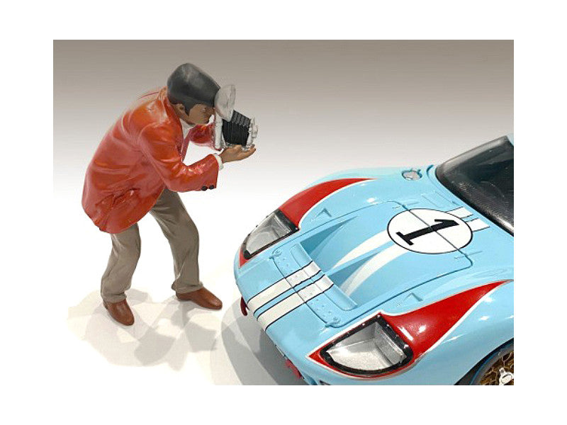 "Race Day 1" Figurine III for 1/18 Scale Models by American Diorama by American Diorama