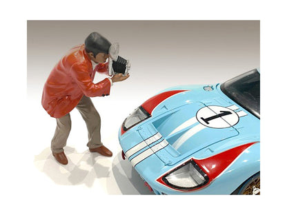"Race Day 1" Figurine III for 1/18 Scale Models by American Diorama by American Diorama