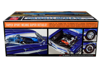 Skill 2 Model Kit 1961 Chevrolet Impala SS 1/25 Scale Model by AMT by AMT