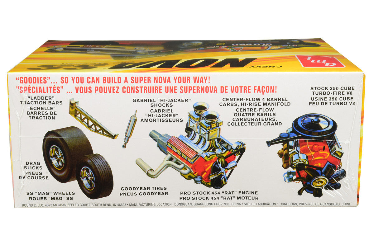 Skill 2 Model Kit 1972 Chevrolet Nova SS "Pro Stocker" 1/25 Scale Model by AMT by AMT
