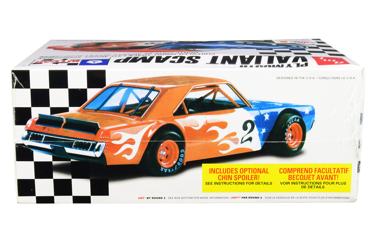 Skill 2 Model Kit Plymouth Valiant Scamp Kit Car 1/25 Scale Model by AMT by AMT