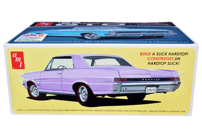 Skill 2 Model Kit 1965 Pontiac GTO 2-in-1 Kit 1/25 Scale Model by AMT by AMT