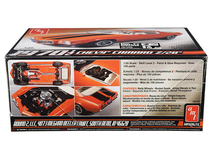 Skill 2 Model Kit 1970 1/2 Chevrolet Camaro Z/28 1/25 Scale Model by AMT by AMT