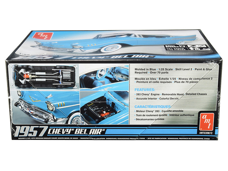 Skill 2 Model Kit 1957 Chevrolet Bel Air 1/25 Scale Model by AMT by AMT