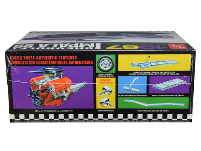 Skill 2 Model Kit 1967 Chevrolet Impala SS 1/25 Scale Model by AMT by AMT