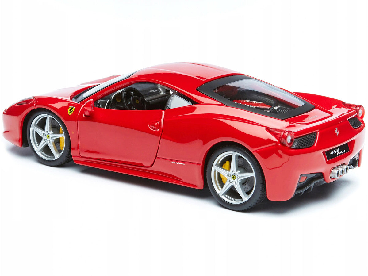 Ferrari 458 Italia Red 1/24 Diecast Model Car by Bburago by Bburago