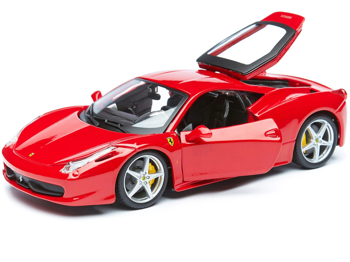 Ferrari 458 Italia Red 1/24 Diecast Model Car by Bburago by Bburago