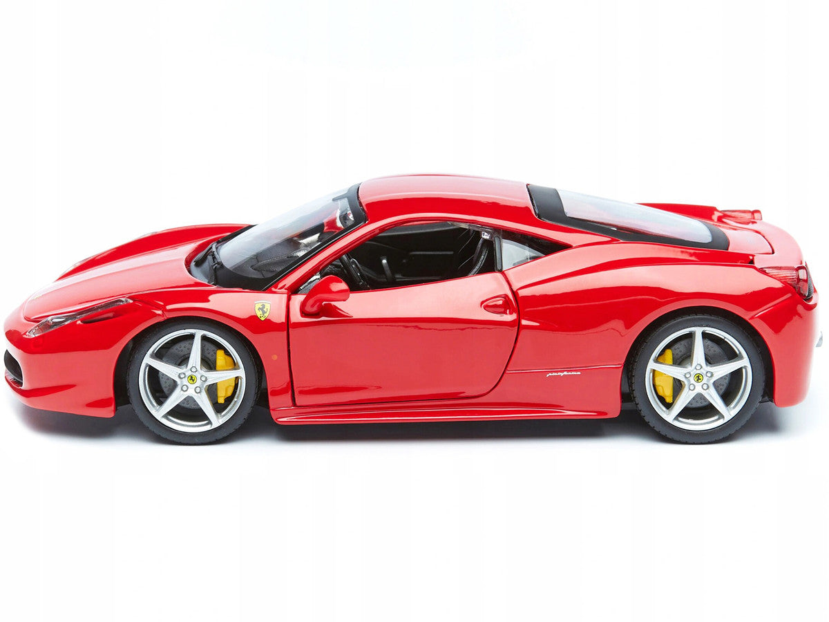 Ferrari 458 Italia Red 1/24 Diecast Model Car by Bburago by Bburago