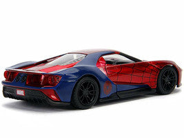 2017 Ford GT "Spider-Man" Theme "Marvel" Series 1/32 Diecast Model Car by Jada by Jada
