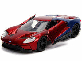 2017 Ford GT "Spider-Man" Theme "Marvel" Series 1/32 Diecast Model Car by Jada by Jada
