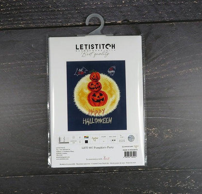Pumpkin's Party Counted Cross Stitch Kit by Letistitch Leti997