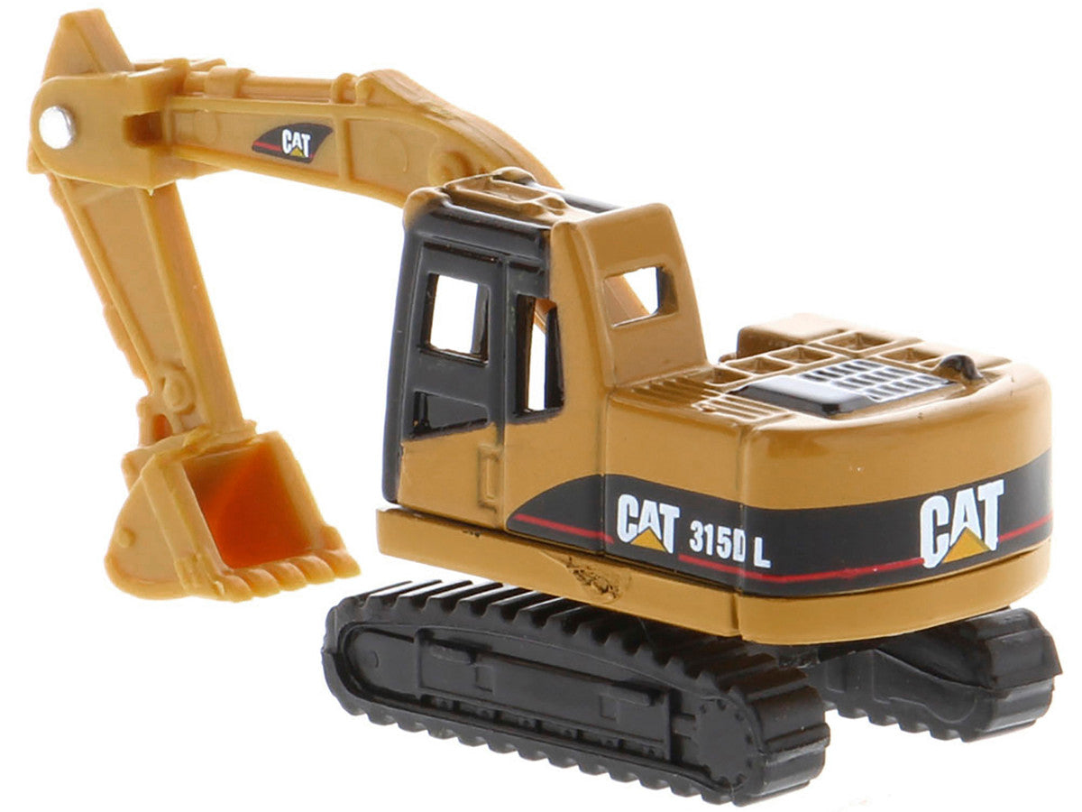 CAT Caterpillar 315D L Excavator Yellow "Micro-Constructor" Series Diecast Model by Diecast Masters by Diecast Masters