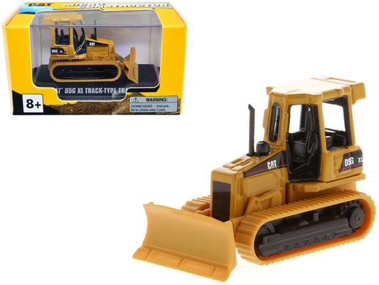 CAT Caterpillar D5G XL Track-Type Tractor Yellow "Micro-Constructor" Series Diecast Model by Diecast Masters by Diecast Masters