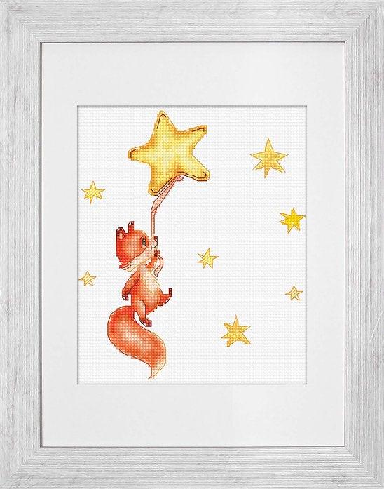 Fox 2 Counted Cross-Stitch Kit by Luca-S B1188L
