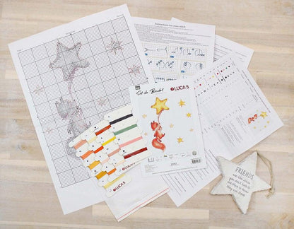 Fox 2 Counted Cross-Stitch Kit by Luca-S B1188L