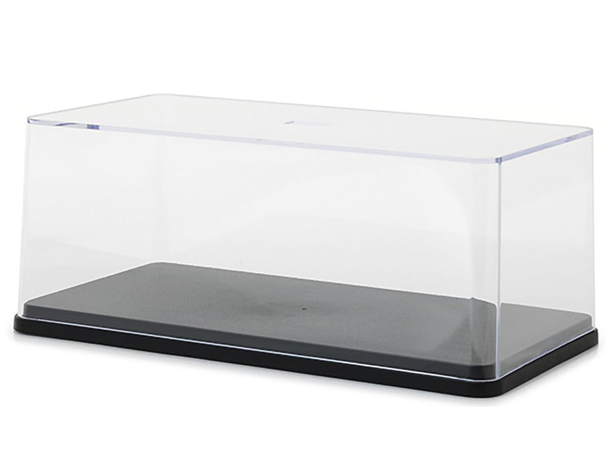 Collectible Display Show Case with Black Plastic Base for 1/24 Scale Models by Greenlight by Greenlight