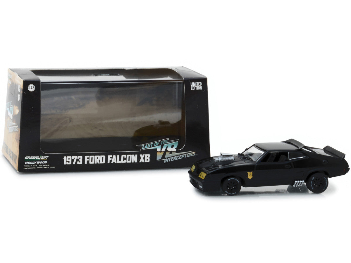 1973 Ford Falcon XB Black "Last of the V8 Interceptors" (1979) Movie 1/43 Diecast Model Car by Greenlight by Greenlight