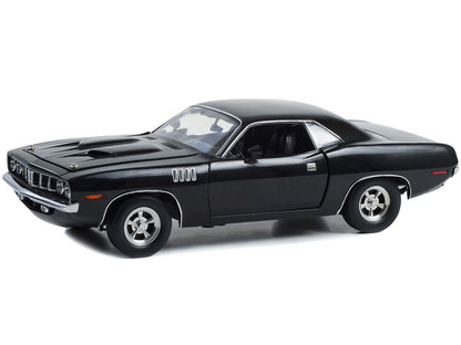 Plymouth Barracuda Black "John Wick: Chapter 4" (2023) Movie 1/18 Diecast Model Car by Highway 61 by Highway 61