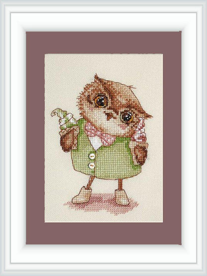 Ice Cream SV-10 Counted Cross-Stitch Kit by NeoCraft