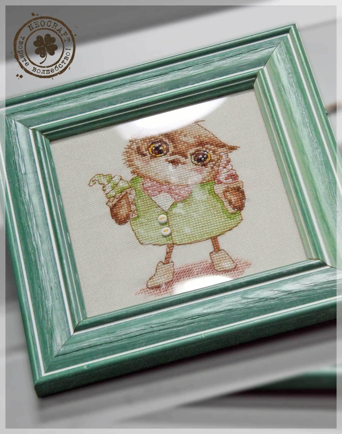 Ice Cream SV-10 Counted Cross-Stitch Kit by NeoCraft