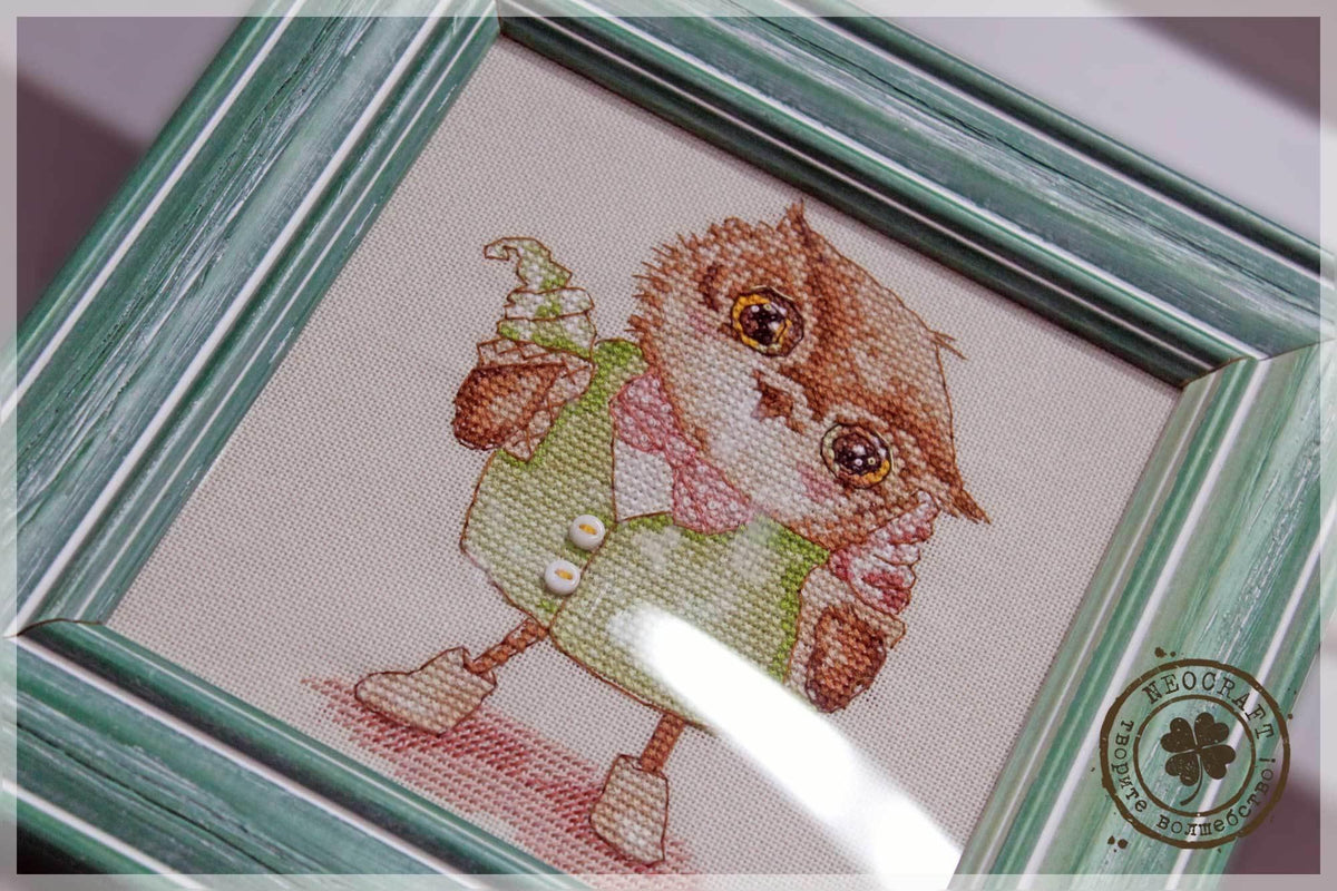 Ice Cream SV-10 Counted Cross-Stitch Kit by NeoCraft