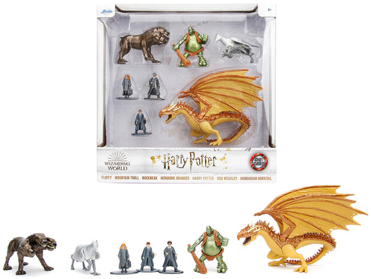 "Harry Potter Wizarding World" Set of 7 Diecast Figures by Jada by Jada