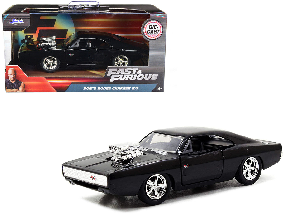 Dom's Dodge Charger R/T Black "Fast & Furious 7" (2015) Movie 1/32 Diecast Model Car by Jada by Jada