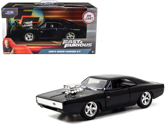 Dom's Dodge Charger R/T Black "Fast & Furious 7" (2015) Movie 1/32 Diecast Model Car by Jada by Jada