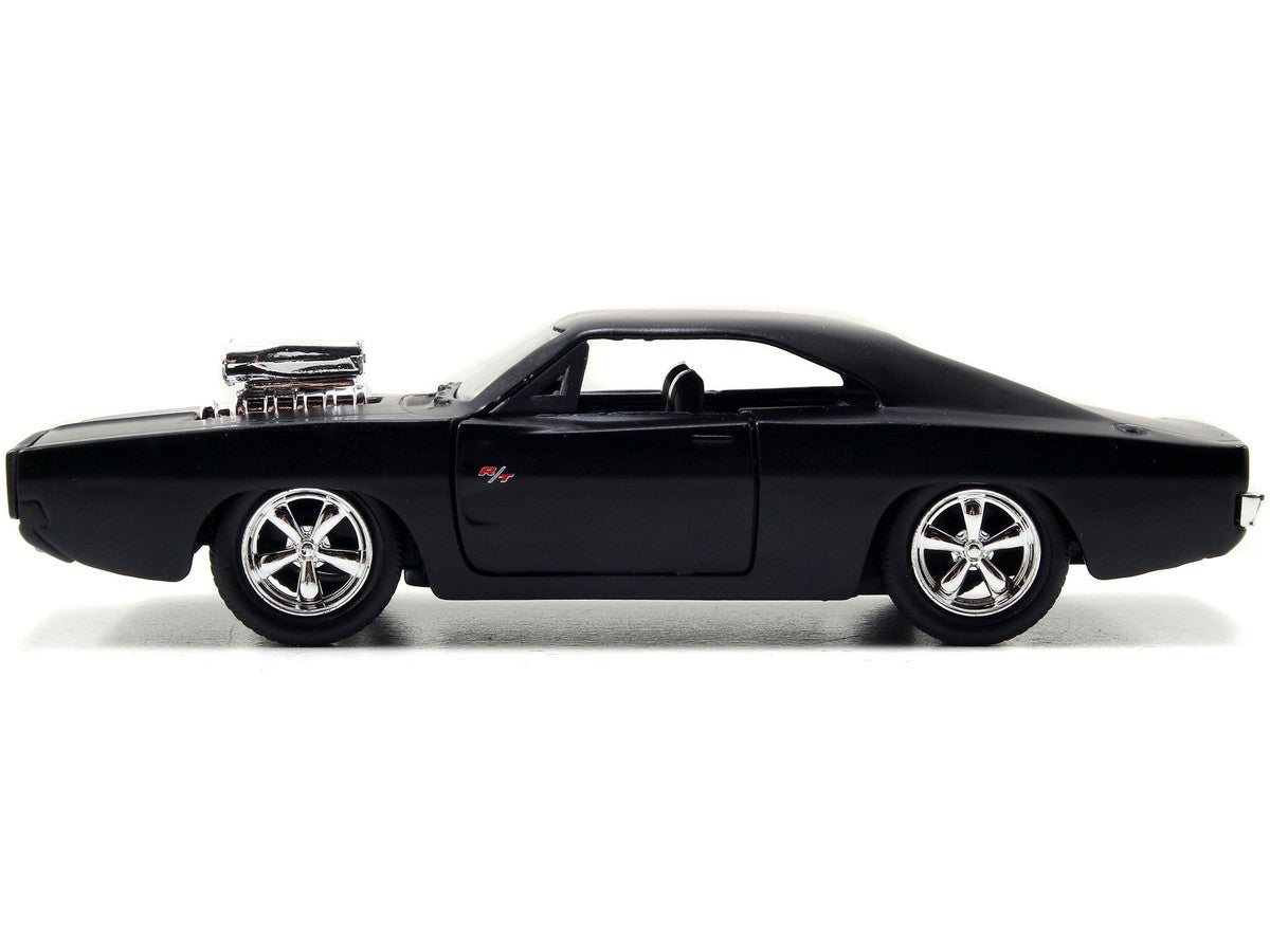 Dom's Dodge Charger R/T Matt Black "Fast & Furious" Movie 1/32 Diecast Model Car by Jada by Jada