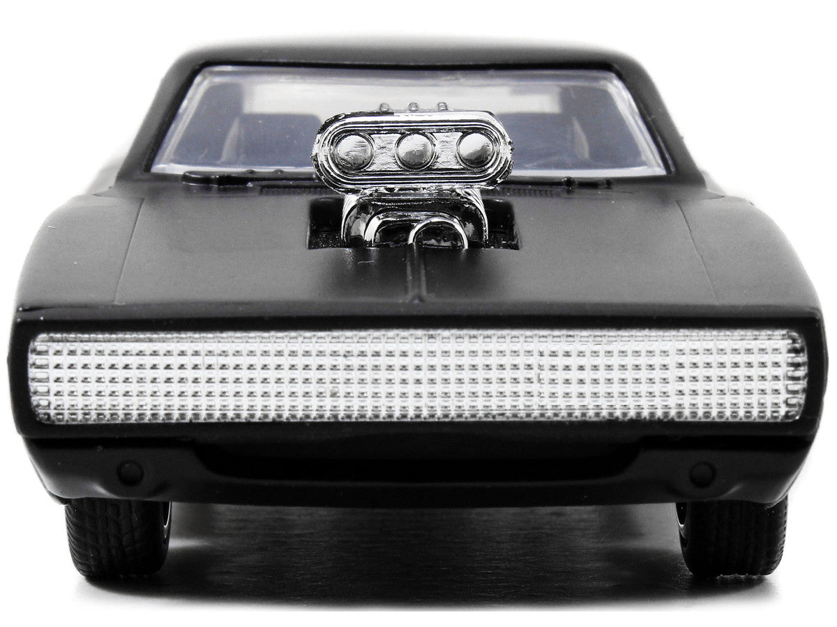 Dom's Dodge Charger R/T Matt Black "Fast & Furious" Movie 1/32 Diecast Model Car by Jada by Jada