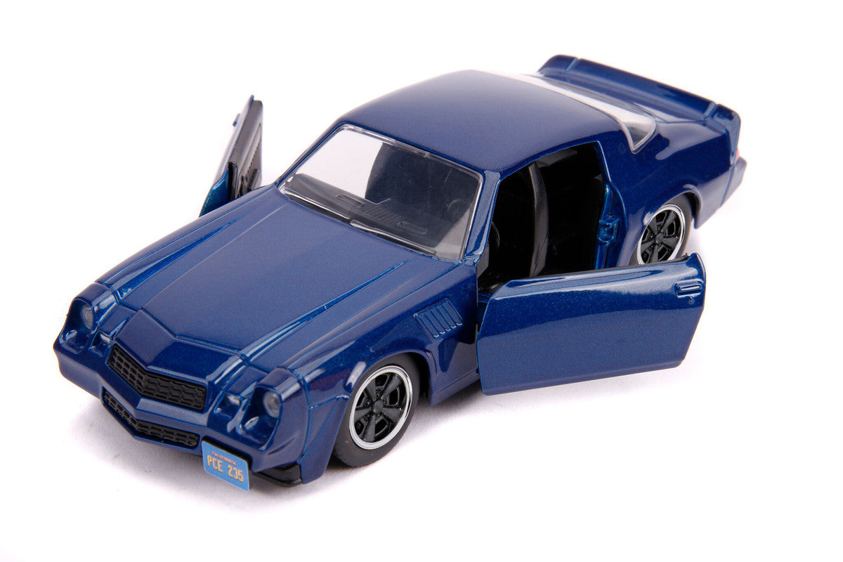 Billy's Chevrolet Camaro Z28 Metallic Dark Blue "Stranger Things" (2016) TV Series "Hollywood Rides" 1/32 Diecast Model Car by Jada by Jada