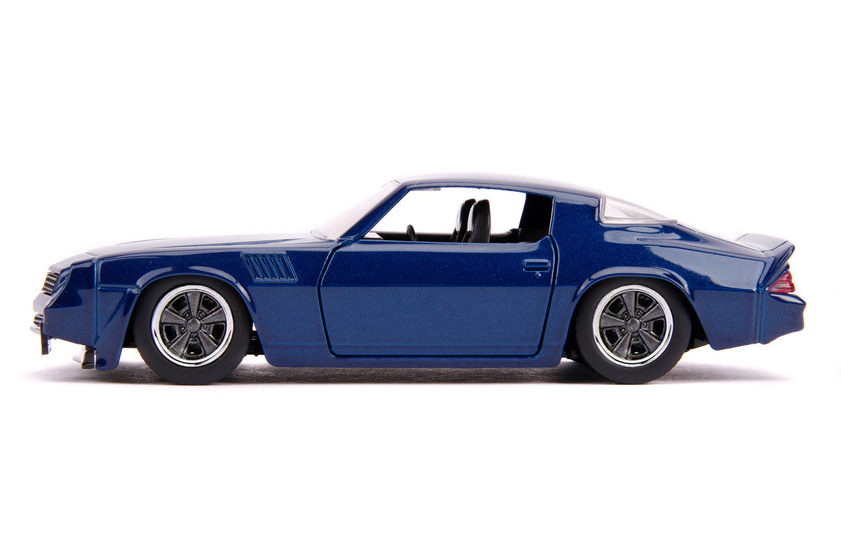Billy's Chevrolet Camaro Z28 Metallic Dark Blue "Stranger Things" (2016) TV Series "Hollywood Rides" 1/32 Diecast Model Car by Jada by Jada