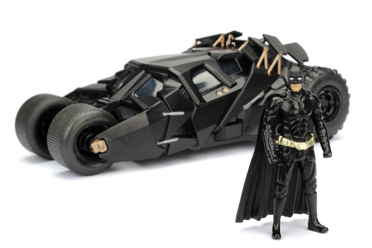 2008 "The Dark Knight" Tumbler Batmobile with Batman Diecast Figurine 1/24 Diecast Model Car by Jada