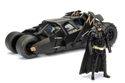 2008 "The Dark Knight" Tumbler Batmobile with Batman Diecast Figurine 1/24 Diecast Model Car by Jada